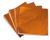 ORANGE - 6 X 6 Candy Wrapper FOIL Sheets (Qty 125)